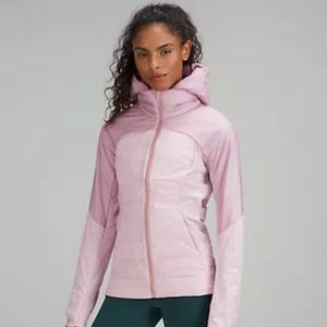 Lululemon Down For it All Jacket - Pink Peony - size 14
